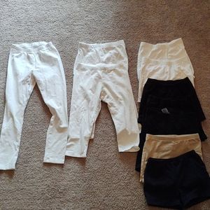 Girls leggings and under-dress shorts